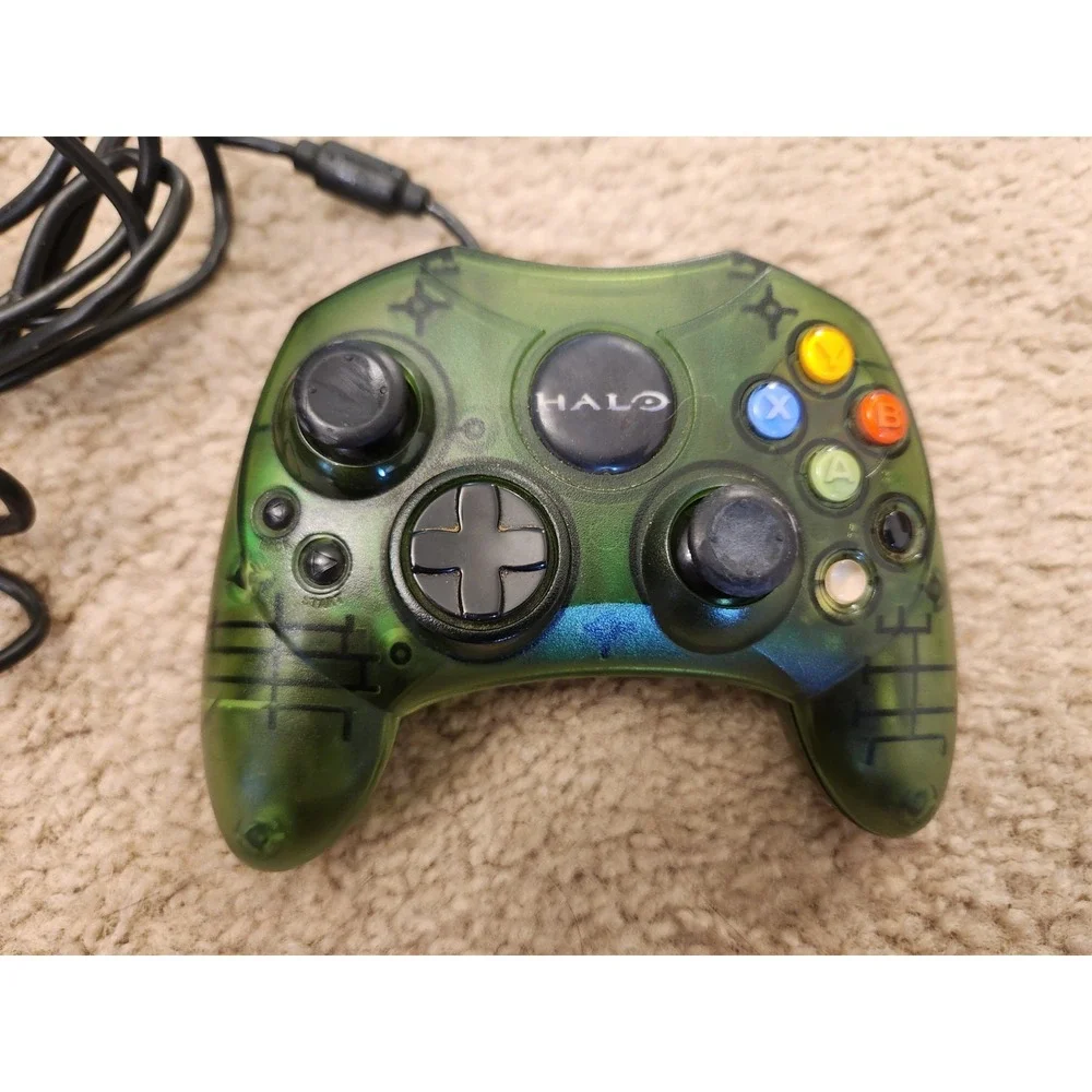 Microsoft Xbox Controller S – Halo Special Edition WORKS